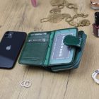 Pénztárca Gregorio PT-115 Zöld