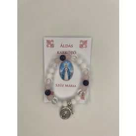 Áldás Karkötő Szűz Mária