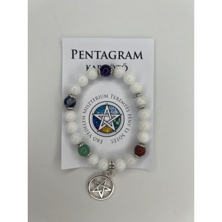 Pentagram karkötő