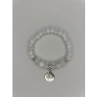 Életfa Karkötő Tejkvarc - Hegyikristály