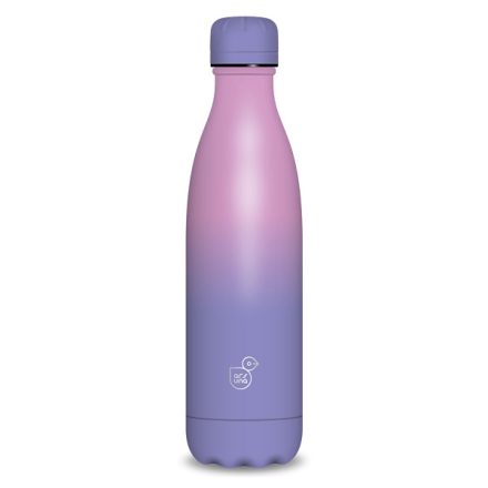ARS UNA Duplafalú Fémkulacs Purple-Pink 500 ml