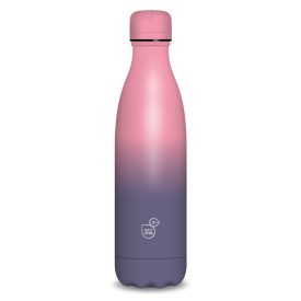 ARS UNA Duplafalú Fémkulacs Purple - Dark Pink 500 ml