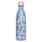 ARS UNA Duplafalú Fémkulacs Pearl Blossom Blue 500 ml Díszdobozzal