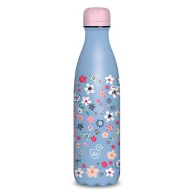   ARS UNA Duplafalú Fémkulacs Pearl Blossom Blue 500 ml Díszdobozzal