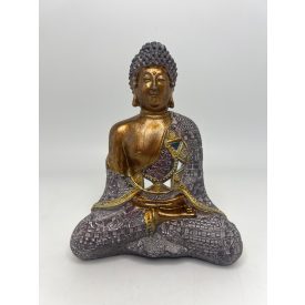 Buddha Szobor Ülő Resina