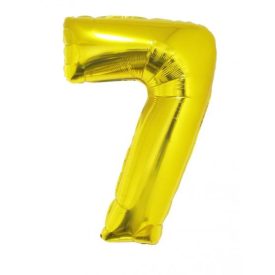 Fólia Lufi Óriás Szám "7" Arany
