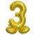Talpas Fólia Lufi "3" évszámos Arany
