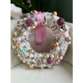 Kopogtató Pasztell Rózsaszín 30 cm