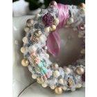 Kopogtató Pasztell Rózsaszín 30 cm